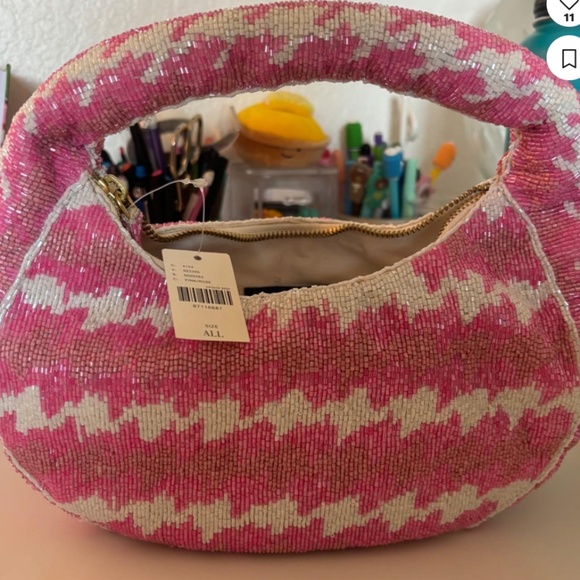 Maeve Handbags - Anthropologie Maeve sequins pink bag